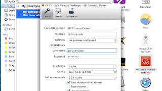 windows remote desktop connection for mac settings